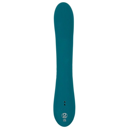 Wibrator rotacyjny Rotating G-Spot – zakrzywiona końcówka obrotowa z silikonu, 22,8 cm - 5