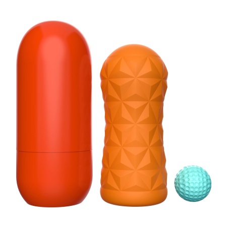 Masturbator Victoria Cheney z wirującą kulką 15 cm - 4