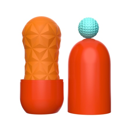 Masturbator Victoria Cheney z wirującą kulką 15 cm - 5