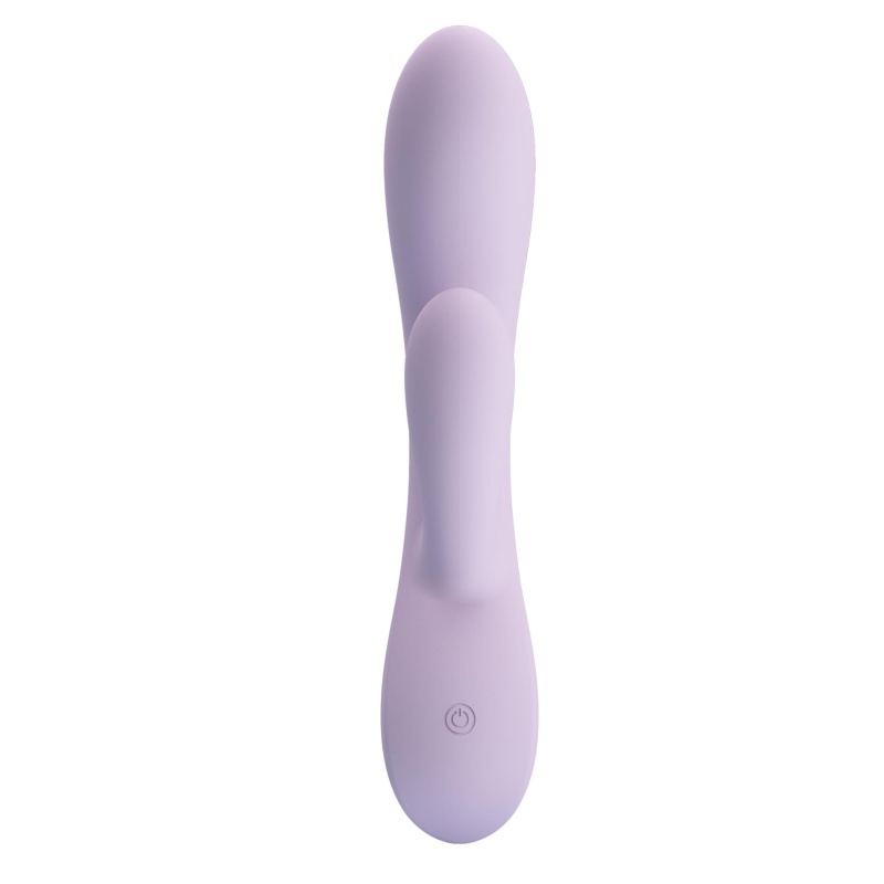 Masażer króliczek ROSOLYN BW-500055-2 - 10 trybów wibracji, 2 silniki, silikon medyczny, długość 19 cm, średnica 3,6 cm, IPX7 - 5