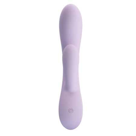 Masażer króliczek ROSOLYN BW-500055-2 - 10 trybów wibracji, 2 silniki, silikon medyczny, długość 19 cm, średnica 3,6 cm, IPX7 - 5