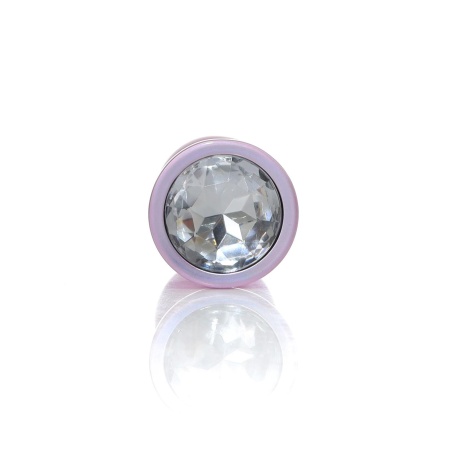 Plug-Jewellery Pearl Pink PLUG- Clear M - 4