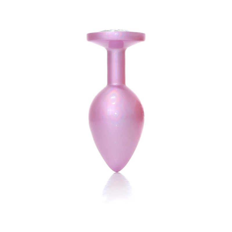 Plug-Jewellery Pearl Pink PLUG- Clear M - 5