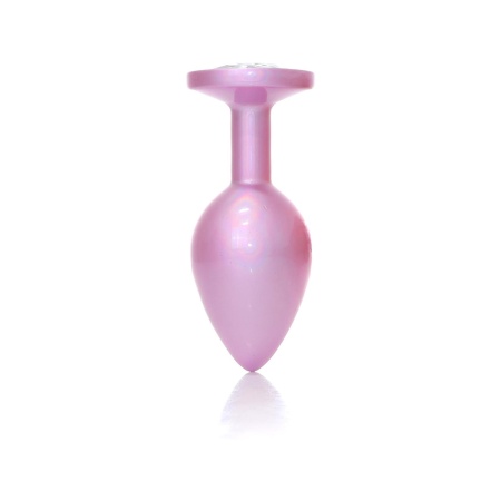 Plug-Jewellery Pearl Pink PLUG- Clear M - 5