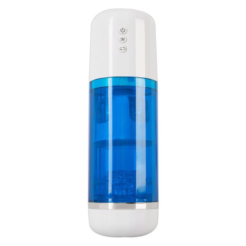 Masturbator 3 Function z rotacją, funkcją pchnięcia i wibracją, 25,2 cm - 3