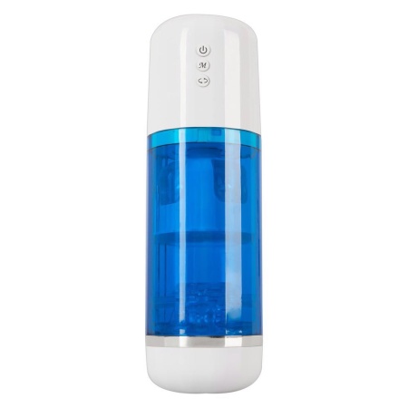 Masturbator 3 Function z rotacją, funkcją pchnięcia i wibracją, 25,2 cm - 3
