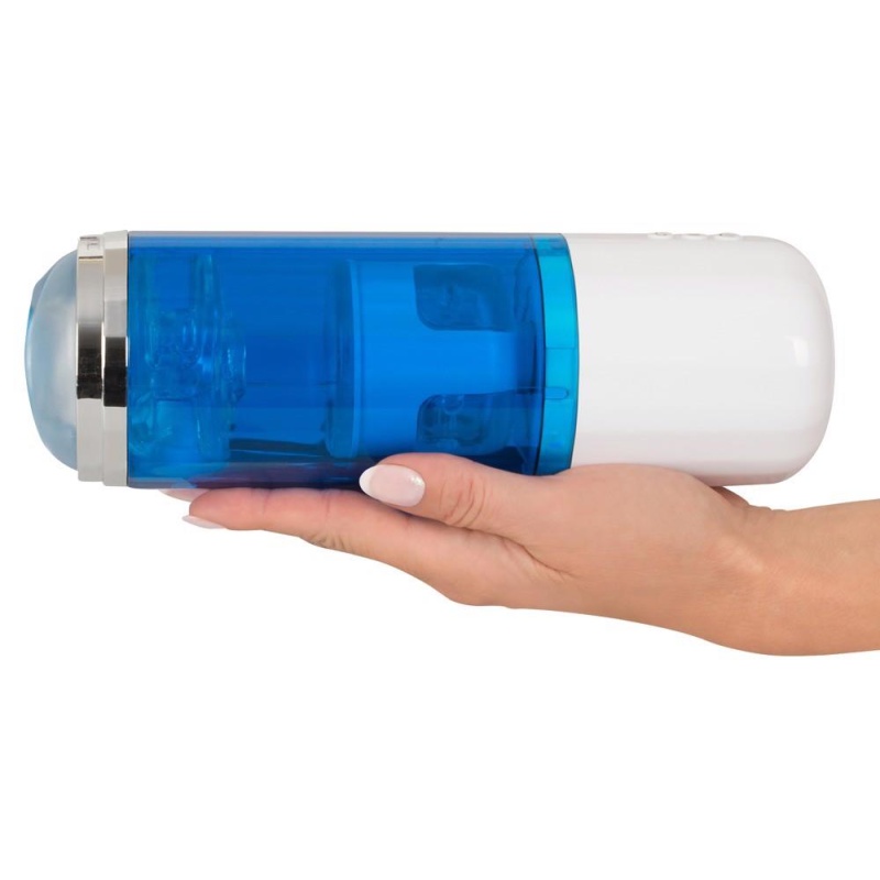 Masturbator 3 Function z rotacją, funkcją pchnięcia i wibracją, 25,2 cm - 6