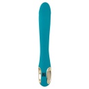 Smile Rabbit Vibrator z funkcją Thrust - silikonowy wibrator z trzema silnikami i języczkiem do stymulacji punktu G, długość cał - 7