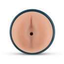 Masturbator FPPR. Anus Beige - żebrowany kanał stymulacyjny 14,5 cm, długość całkowita 17 cm - 3