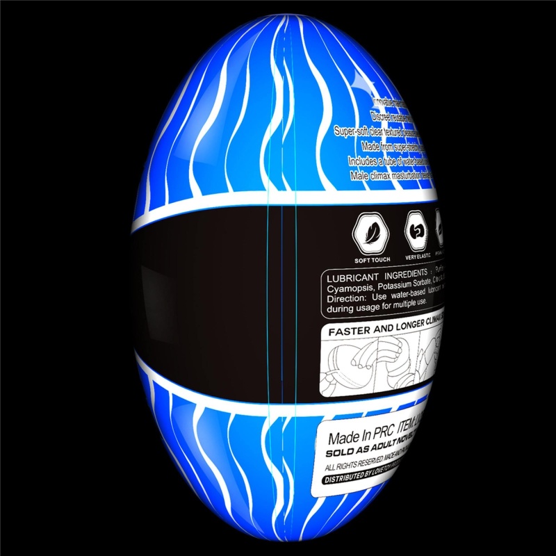 Masturbator Giant Egg Climax Spirals Edition 12,7 cm - 16