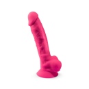 Wibrator realistyczny Model 1 8" Pink Vibration+ LRS - silikon medyczny, 10 trybów, pilot, przyssawka, IPX7, 20 cm - 2