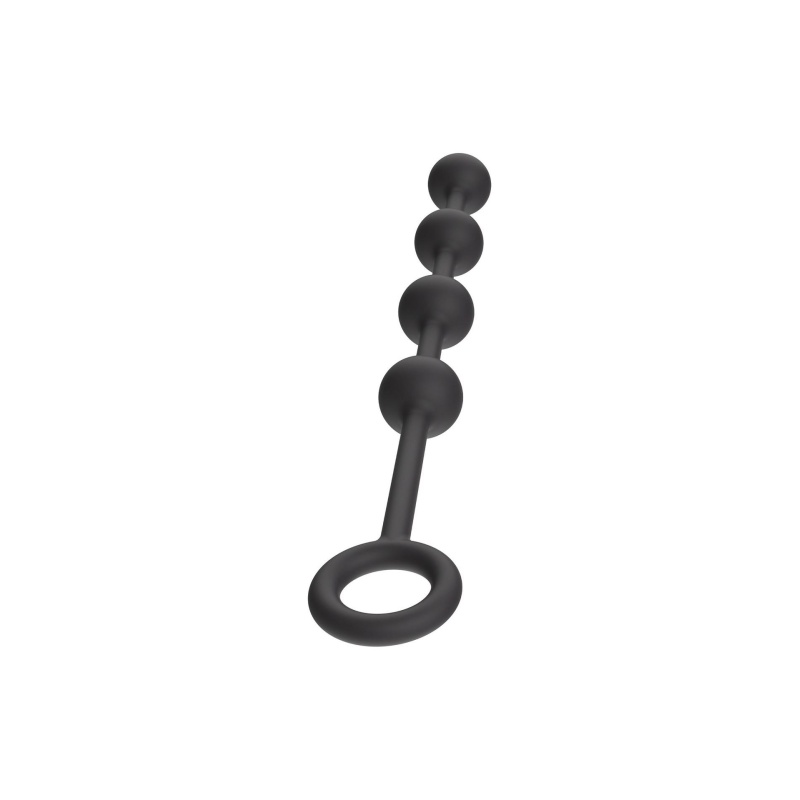 Kulki analne Heavy Anal Balls S Black obciążane, 34,5 cm - 3