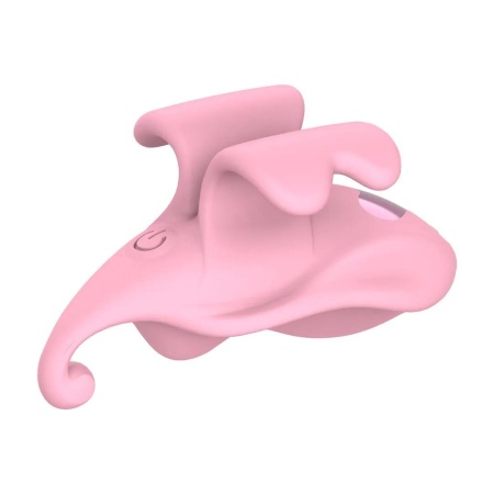 Finger Dual Vibrator - Pink - 4
