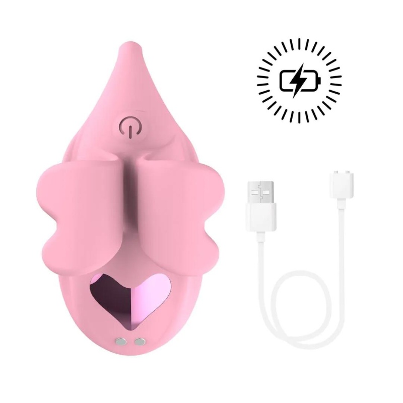 Finger Dual Vibrator - Pink - 7