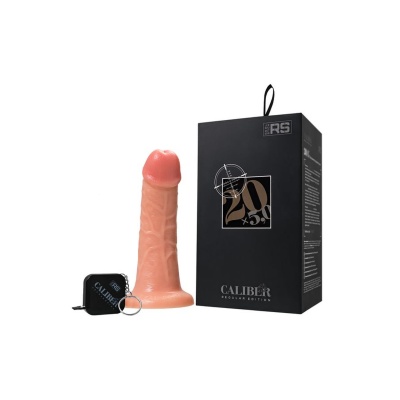 Realistic dildo Caliber 20/5 , PVC, flesh,  length 20cm, diameter 5cm - 1