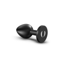 Korek analny ONIX PLUG L - metalowy termoreaktywny, 9,5 x 4,1 cm - 2