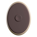 Wibrujący penis z pilotem, model KCE 9 DD — silikon dual density, przyssawka, 24,8 cm - 7