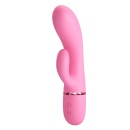Wibrator królik Marski - podwójna stymulacja, 10 funkcji wibracji, silikon medyczny (wymiary wg specyfikacji) - 3