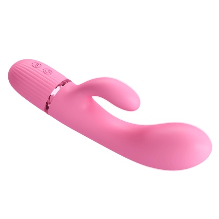 Wibrator królik Marski - podwójna stymulacja, 10 funkcji wibracji, silikon medyczny (wymiary wg specyfikacji) - 4