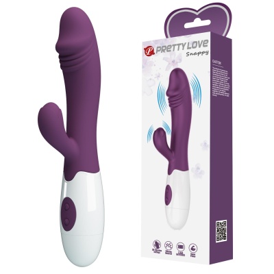 PRETTY LOVE - Snappy dark purple, 30 vibration functions - 1