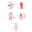 Wibrator typu Rabbit Classy 5-in-1 - rotacja 360°, tapping łechtaczki, podgrzewanie - 3