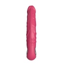 Realistyczny Wibrator PINK - Silikon Medyczny, 10 Trybów Wibracji, Ładowanie USB - 3