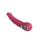 Realistyczny Wibrator PINK - Silikon Medyczny, 10 Trybów Wibracji, Ładowanie USB - 6