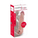 Realistixxx Extension Sleeve - silikonowa nakładka wydłużająca penisa o 6,5 cm, długość całkowita 20,5 cm, kanał wewnętrzny 11,5 - 1