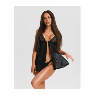Elianes babydoll czarna M/L - 1 2