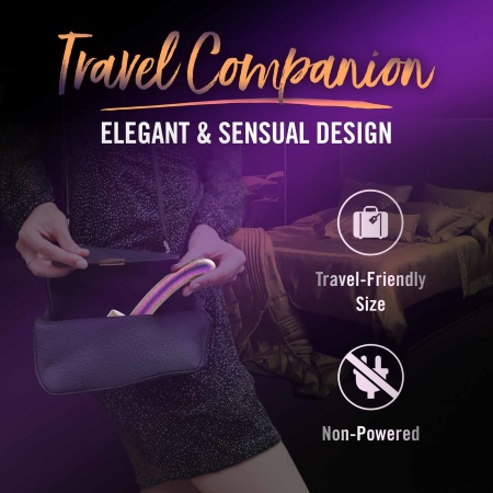 Dildo Surrender Peg Power Purple - silikon platynowy, kompatybilny z uprzężą strap-on, 12 cm - 8