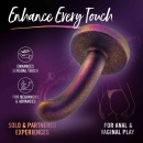 Dildo Surrender Peg Power Purple - silikon platynowy, kompatybilny z uprzężą strap-on, 12 cm - 10