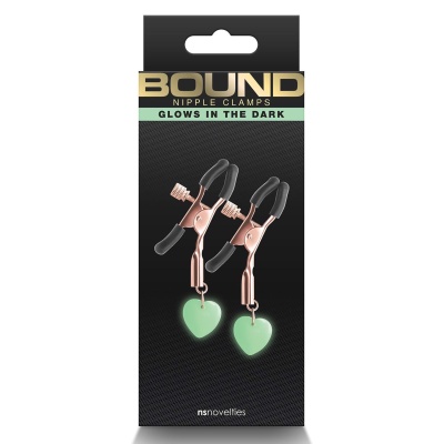 BOUND NIPPLE CLAMPS G3 ROSE GOLD - 1