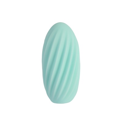 Masturbator kieszeniowy Alpha Pleasure Pocket-Blue — TPE bez ftalanów i lateksu, długość 10,6 cm, średnica 5,5 cm - 1 2