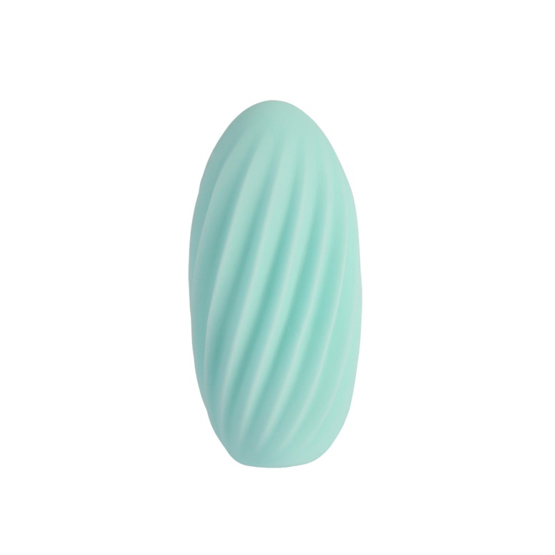 Masturbator kieszeniowy Alpha Pleasure Pocket-Blue — TPE bez ftalanów i lateksu, długość 10,6 cm, średnica 5,5 cm - 2