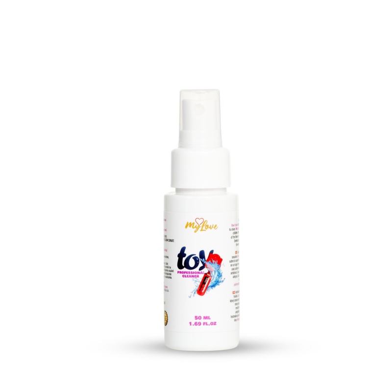 Płyn antybakteryjny Toy Cleaner Professional 50 ml – bezpieczny dla silikonów - 1
