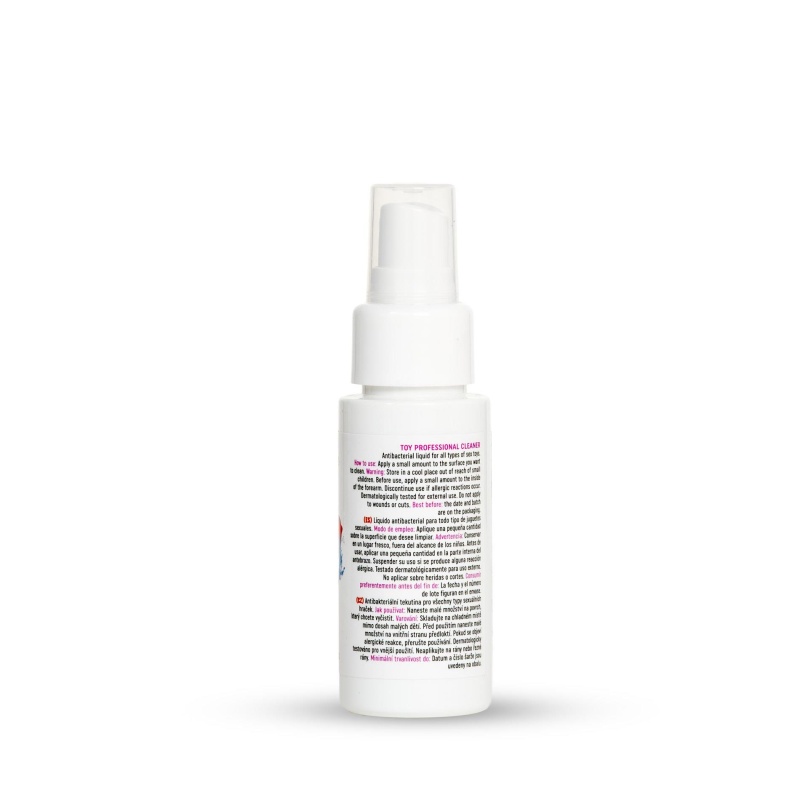 Płyn antybakteryjny Toy Cleaner Professional 50 ml – bezpieczny dla silikonów - 9