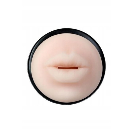 Kompaktowy masturbator A-TOYS w ergonomicznej fiolce z wieczkiem, 24 cm x Ø 7,6 cm - 2