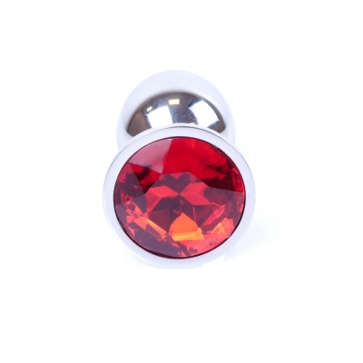 MyLove Toys - Jewellery Silver PLUG- Red - 1