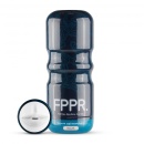 Masturbator oralny FPPR. Mouth White - wypustkowany kanał stymulacyjny 14,5 cm - 9