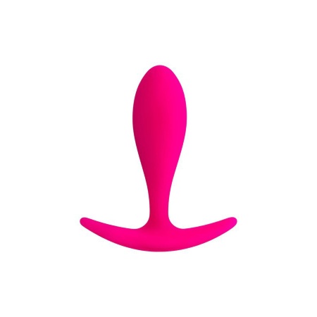 Korek analny Anal Plug Hub - mały, gładki, silikonowy, długość 7,2 cm, średnica maks. 2 cm - 2