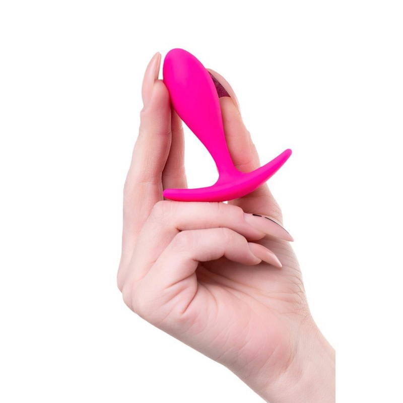 Korek analny Anal Plug Hub - mały, gładki, silikonowy, długość 7,2 cm, średnica maks. 2 cm - 5