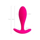 Korek analny Anal Plug Hub - mały, gładki, silikonowy, długość 7,2 cm, średnica maks. 2 cm - 6