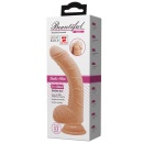 Wibrator realistyczny Beautiful Alex z krzywizną G-Point, podstawą z przyssawką i przewodowym pilotem, 28 cm - 7