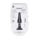 Slim Silicone Anal Plug - S - Black - 3