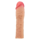 Rękaw na penisa Stevenson z przedłużeniem 7,6 cm i długością całkowitą 20,5 cm - 9