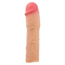 Rękaw na penisa Stevenson z przedłużeniem 7,6 cm i długością całkowitą 20,5 cm - 10