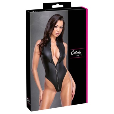 Body Rhinestone Zip S - 1