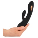 Wibrator króliczek E-Stim Rabbit z dwoma silnikami i elektrostymulacją, 20,5 cm - 7