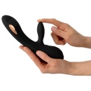 Wibrator króliczek E-Stim Rabbit z dwoma silnikami i elektrostymulacją, 20,5 cm - 8