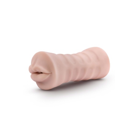 Masturbator Wibracyjny Nicole z Kanałem z Wypustkami i Bulletem 12,7 cm - 3